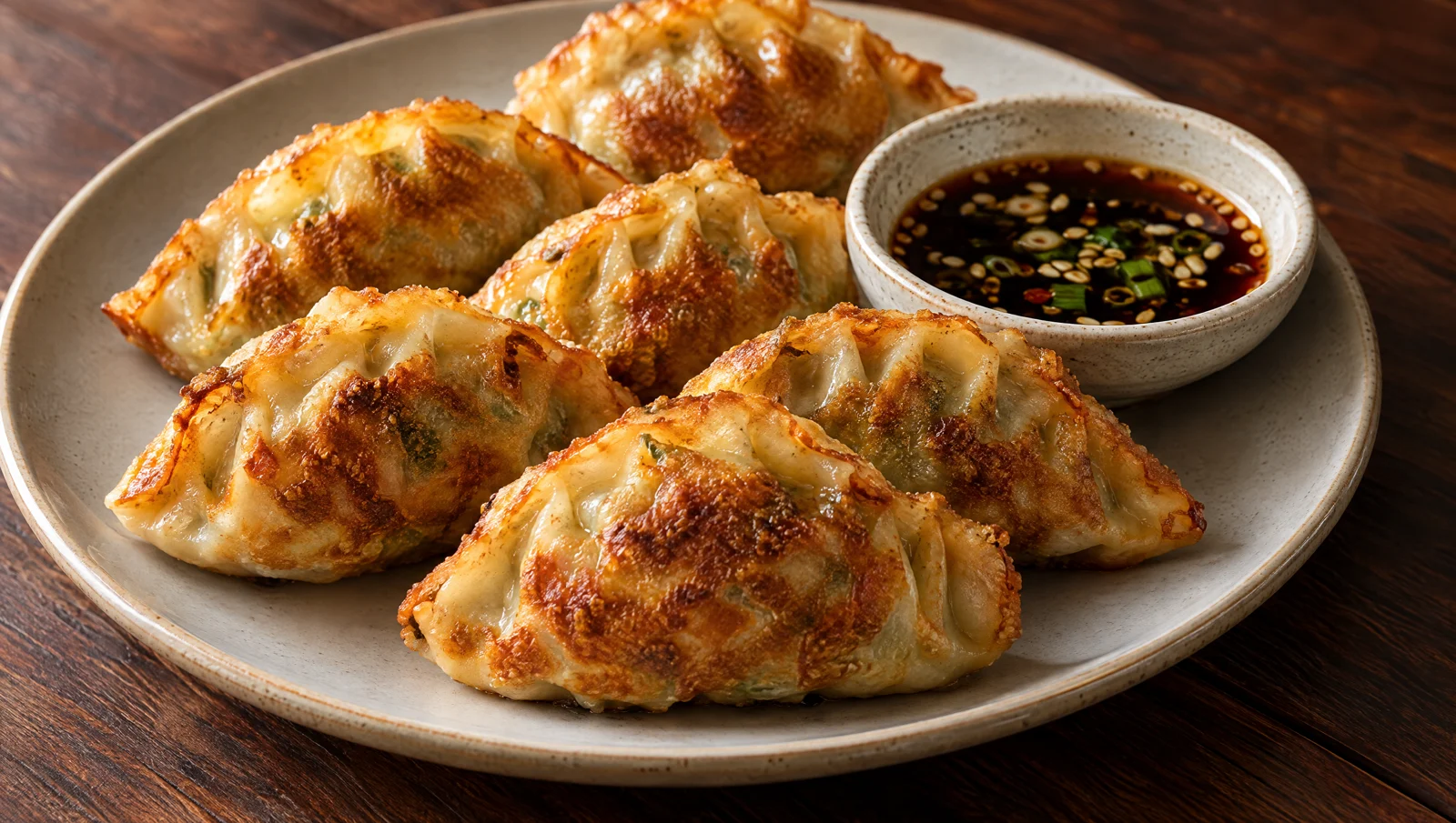 pan fried dumplings
