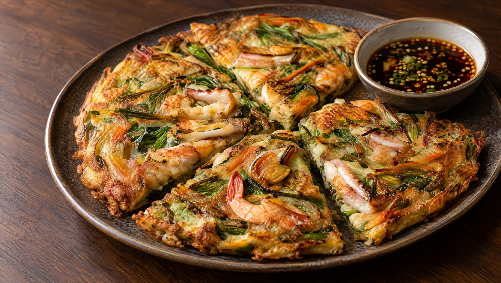 Seafood Pancake